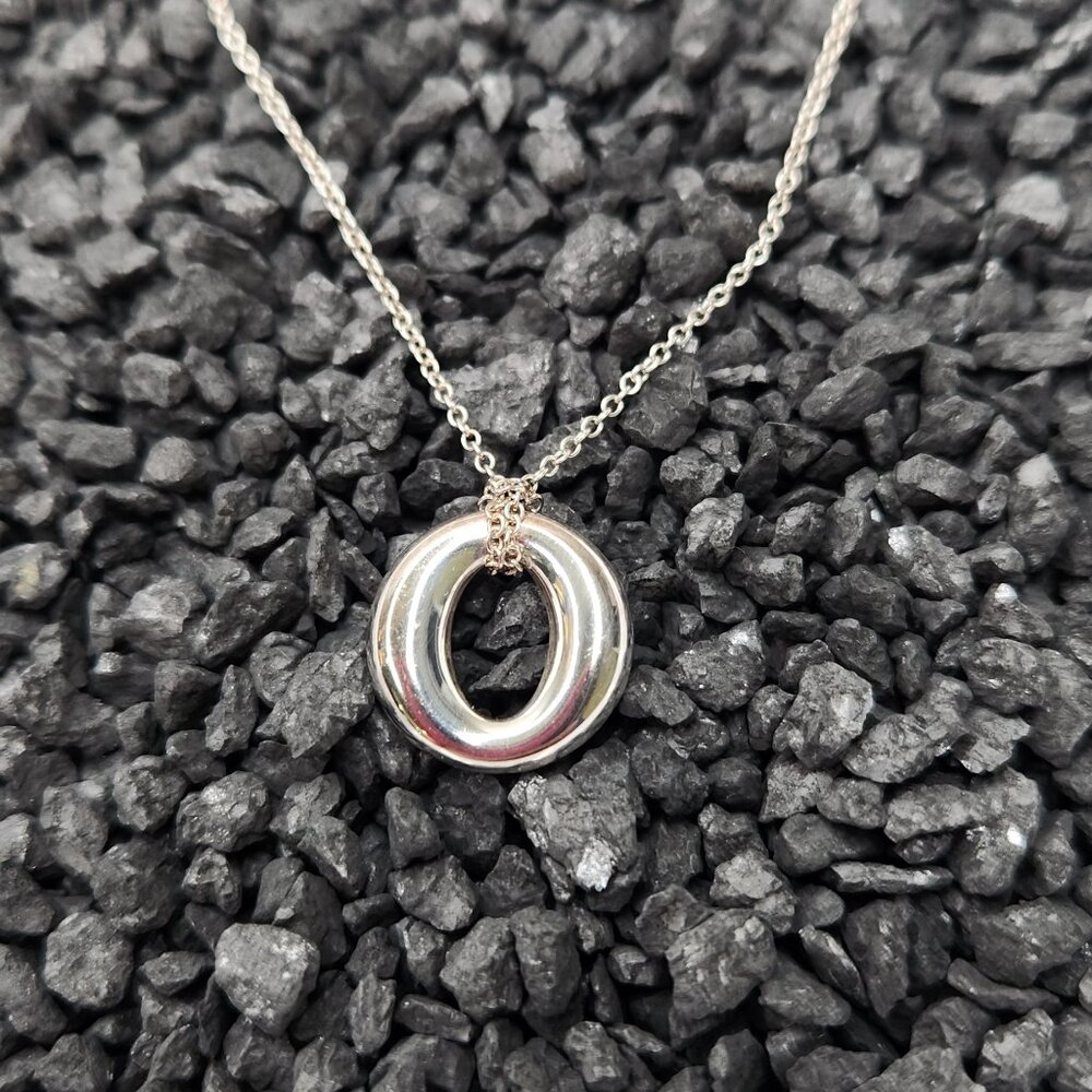 Tiffany & Co. Elsa Peretti Sevillana Pendant .925 16"